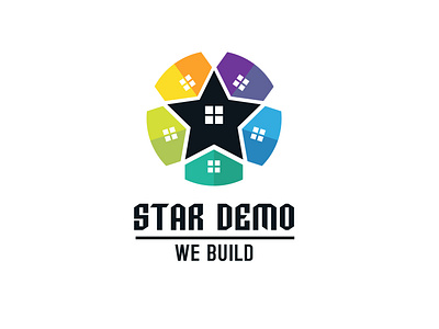 star and house logo