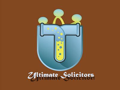 Ultimate Solicitors branding graphic design logo