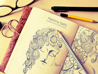 Mind Craft craft floral design flowers life mind pencil sketch sketch book