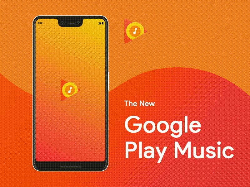 Google Play Music - Splash Screen