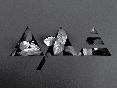 Leafy Ape branding design foliage identity leaves logo typography