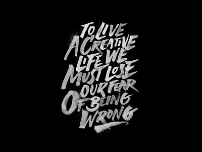 Live it black calligraphy customtype handmade lettering quote texture type typography