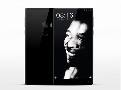 Xiaomi Mi Mix Black black mi mix phone ui userinterface xiaomi