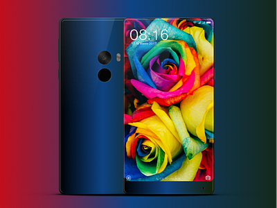 Xiaomi Mi Mix Colorfull colorfull design levelup phone ui