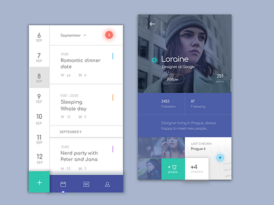 Tribute to Designer JobLop flat interface ui ux