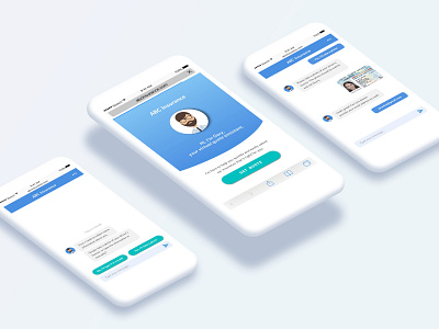 AI-powered Car Insurance Chatbot chatbot insurance app mobile uxuidesign