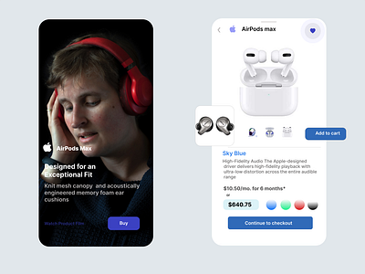 Apple product page
