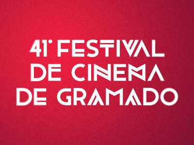 Festival de Cinema de Gramado branding cienema festival id