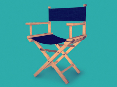 Director's chair 3d chair wip