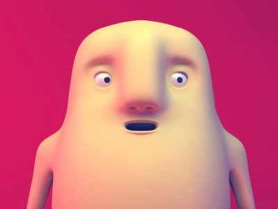 Mr. Nugget 3d character modelling