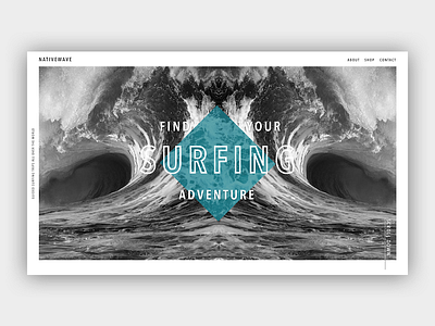 Surfing Website Design