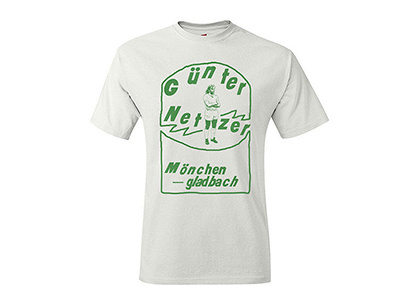Günter Netzer T—Shirt art borussia design football germany graphic handwritten illustration lettering soccer t shirt typography