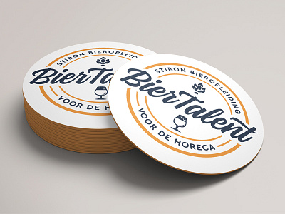 BierTalent Coasters beer beer branding branding coaster logo talent