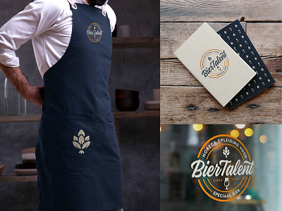 BierTalent Mockups beer beer branding branding design logo mockup photoshop presentation