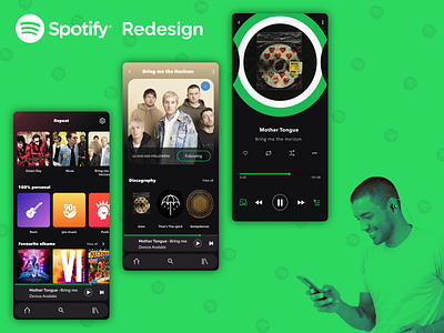 Spotify App Redesign