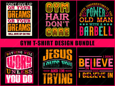 Gym t-shirt design bundle 2 branding design graphic design gym gym t shirt gym t shirts modern design modern t shirt design new t shirt design retro t shirt design t shirt design bundle tshirt designer typography typography design typography t shirt design