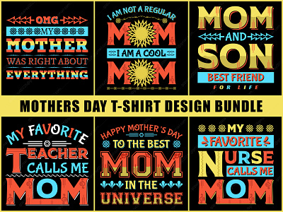 Mothers day t-shirt design bundle 2 branding design graphic design logo modern design mothers day retro t shirt design bundle t shirt loho tshirt designer typography typography t shirt design