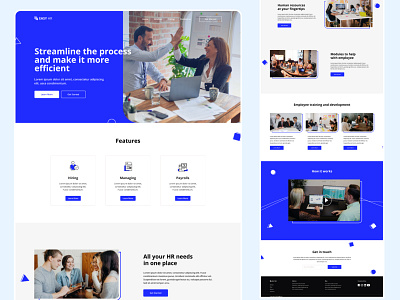 Human resource management service website design design hr website design human resource management service website design ui ui design ux ux design website website design