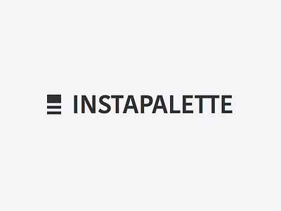 Instapalette Logo instagram logo sketch teaser