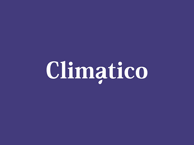 Climatico Logo logo sketch