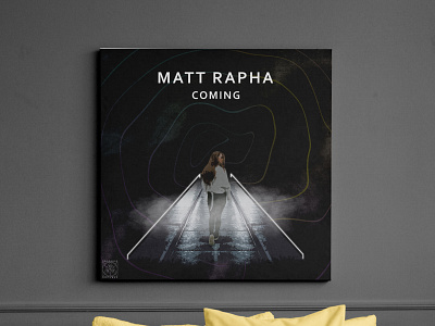 Matt Rapha - Coming album art branding cover art design graphic design illustration photo photographer