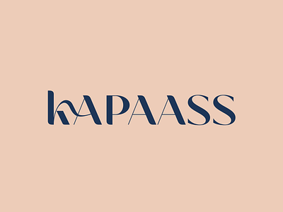 KAPAASS - WORDMARK branding design graphic design illustration typography