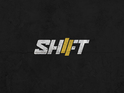 Shift Magazine Logotype car car culture cars custom type racecar racing shift street typography