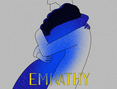 Empathy design empathy illustration lettering typography