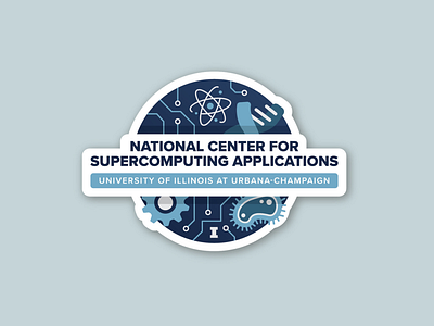 National Center for Supercomputing Applications Sticker