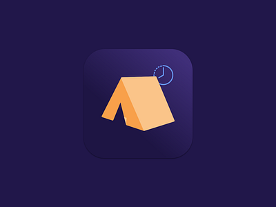 Day 05: App Icon 05 app icon daily ui illustration ios tenting