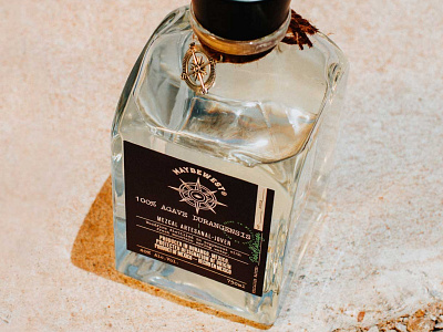 Brand Design for MaybeWest Mezcal brand branding design identity liquor logo mezcal tequila