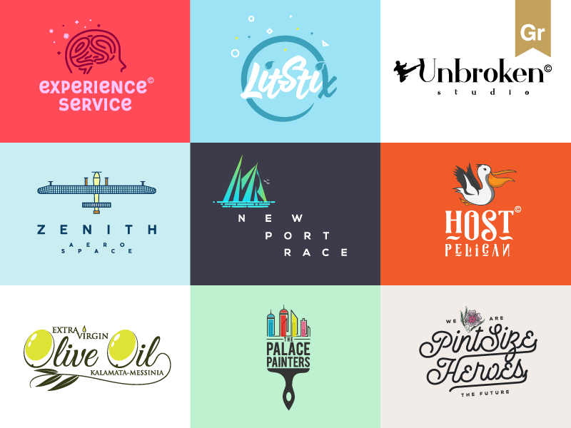 Logo Collection 2 by Zahidul on Dribbble