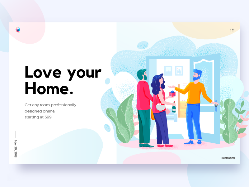 Home Page Illustration for stuccco