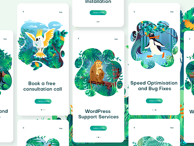 Wildpress app illustration vol. 2