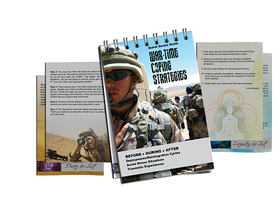 War-Time Coping Strategies - Quick Series Guide art direction graphic design page layout