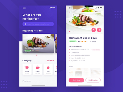 Restaurant Finder App