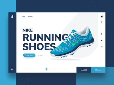 Nike - website buy cart e commerce ecommerce nike nike air shoe shoes shop website