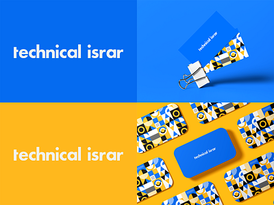 Technical Israr - Brand Identity brand identity branding branding design creative logo logo logo d logo design logodesign logomark