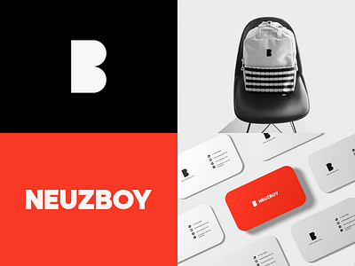 NeuzBoy - Brand Identity brand identity branding creative logo design logo logo design logodesign logomark