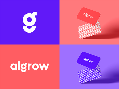 Algrow - Brand Identity brand identity branding creative logo logo logo design logodesign logomark logotype