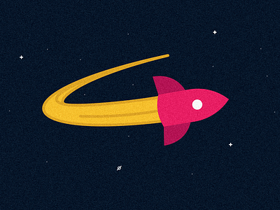 Rocket illustration rocket space