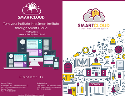 Brochure Design Smart Cloud banner banner design banners brochure design design logo photoshop website design