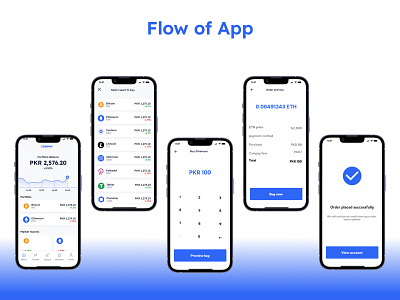 Flow of Fintech App