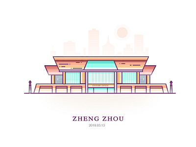 Local architecture illustration series