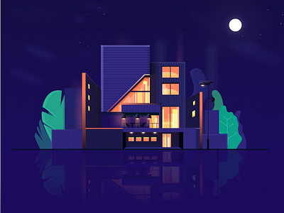 Series building illustration 001