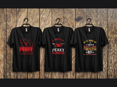 Peaky Blinders T Shirt design graphic design peaky blinders series t shirt t shirts tv series typography vector