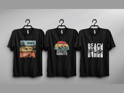 Adventure T Shirt adventure beach design graphic design t shirt t shirts tee typography vector