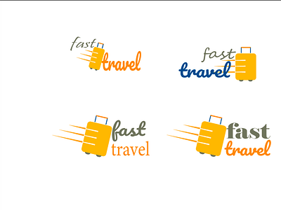 travel agency logo design concept