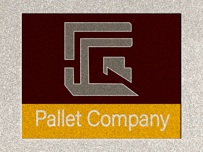 Pallets Company Logo Design Concept pallet ideas