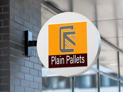 Pallets Company LOGO Design Concept logo pallet ideas